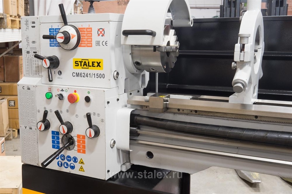 Фото 47 - Токарно-винторезный станок STALEX CM6241/1500.
