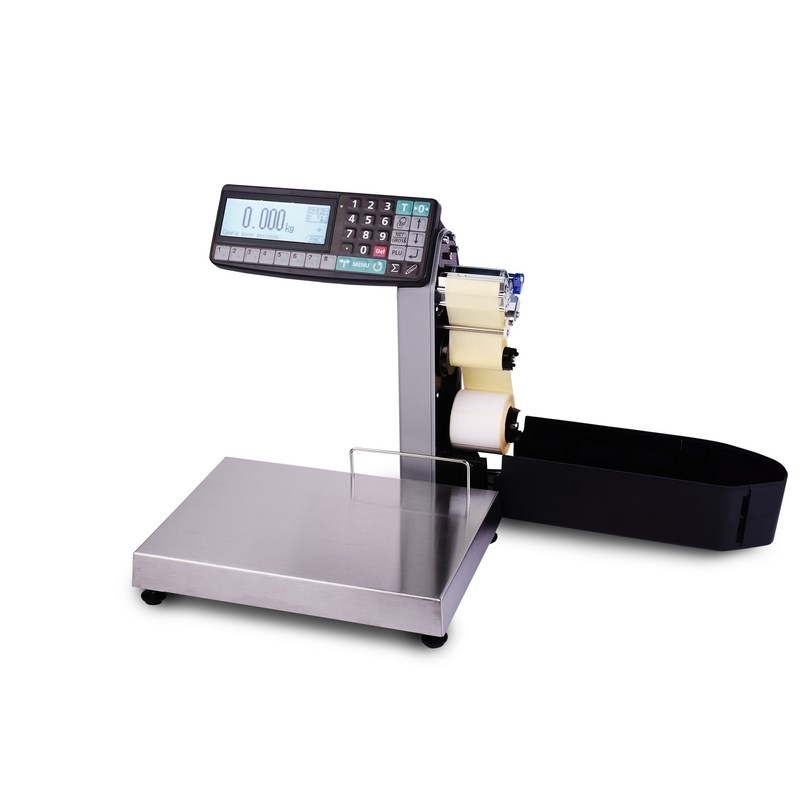 Весы с печатью этикеток MK-6.2-R2P10-1 (с подмотчиком)