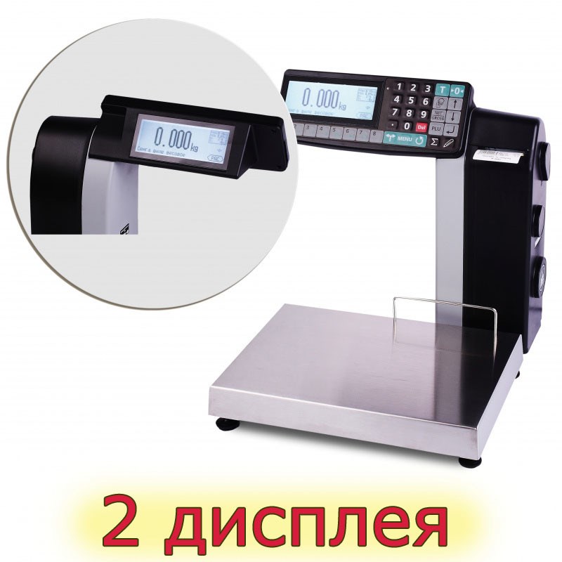 Фото 34 - Весы с печатью этикеток MK-15.2-R2P10-1 (с подмотчиком).