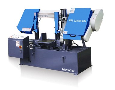 Фото 69 - MetalTec MBS 330/50 CH ленточнопильный станок для резки металла под углом 90°.