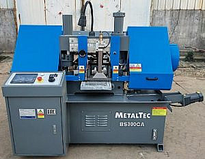 Фото 20 - MetalTec BS 300 ZA автоматический колонный ленточнопильный станок.