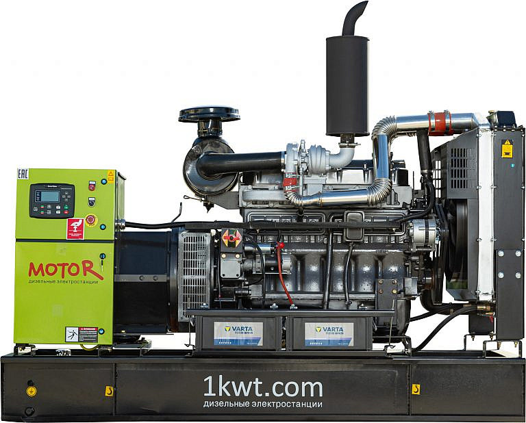 Фото 1 - АД150-Т400 дизельный генератор Motor 150 кВт Открытая на двигателе RICARDO / R6110ZLD.