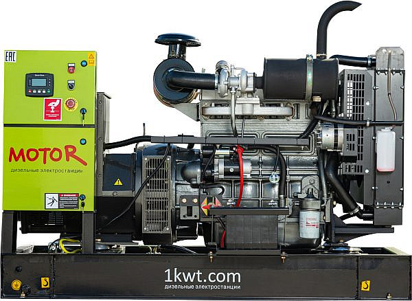 Фото 71 - АД60-Т400 дизельный генератор Motor 60 кВт Открытая на двигателе RICARDO / N4105ZLD.