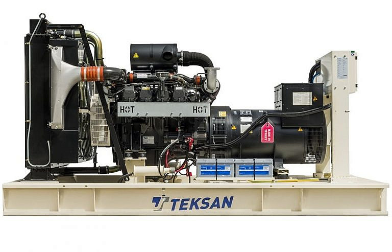 Фото 1 - TJ400DW5L дизельный генератор Teksan 290 кВт Открытая на двигателе Doosan P126LB.