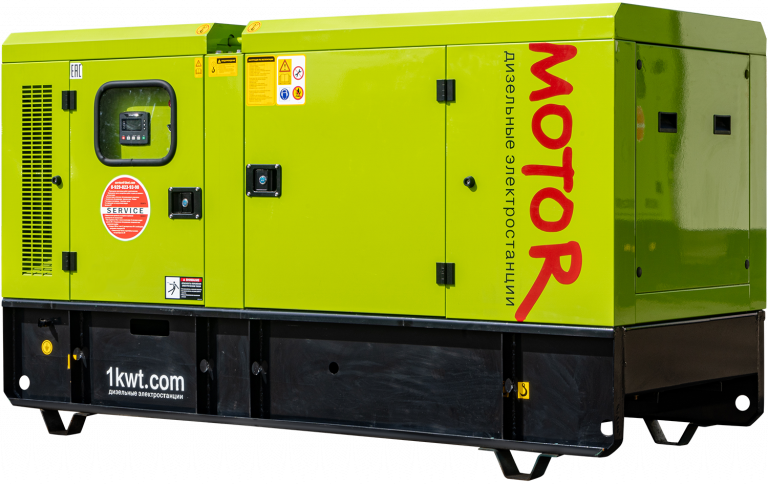 Фото 4 - АД60-Т400 дизельный генератор Motor 60 кВт В кожухе на двигателе RICARDO / N4105ZLD.