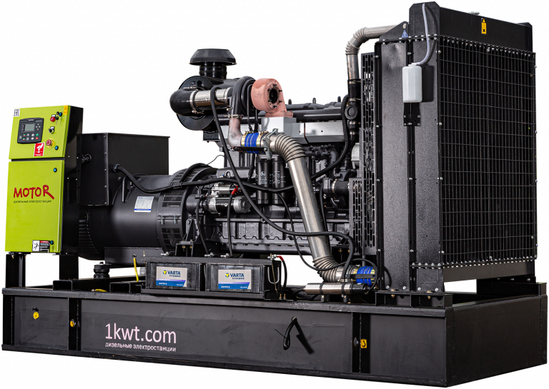 Фото 2 - АД400-Т400 дизельный генератор Motor 400 кВт Открытая на двигателе WOLING / WLG510.