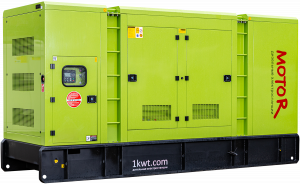Фото 9 - АД300-Т400 дизельный генератор Motor 300 кВт В кожухе на двигателе Yuchai / YC6MJ480L-D20.