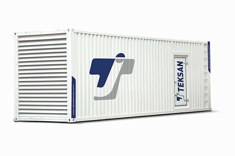 Фото 1 - TJ2070BD5C дизельный генератор Teksan 1493 кВт В контейнере на двигателе BAUDOUIN / 16M33G2000/5.