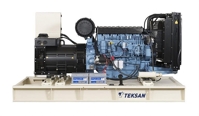Фото 1 - TJ358BD5L дизельный генератор Teksan 260 кВт Открытая на двигателе BAUDOUIN / 6M16G350/5.